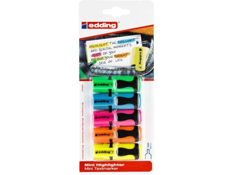 edding Textmarker Mini Assortiert edding Textmarker Mini Assortiert
