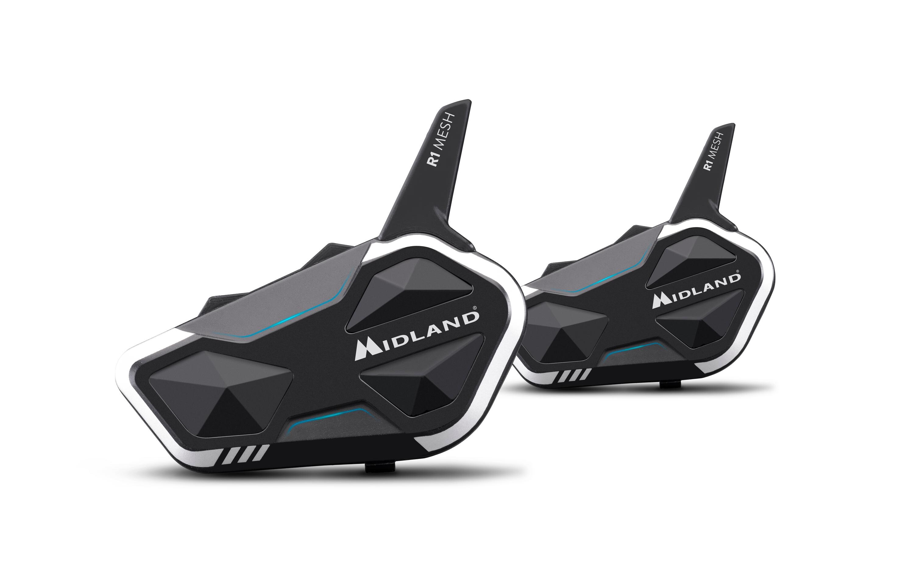 Midland BT-Headset R1 Mesh Doppelt