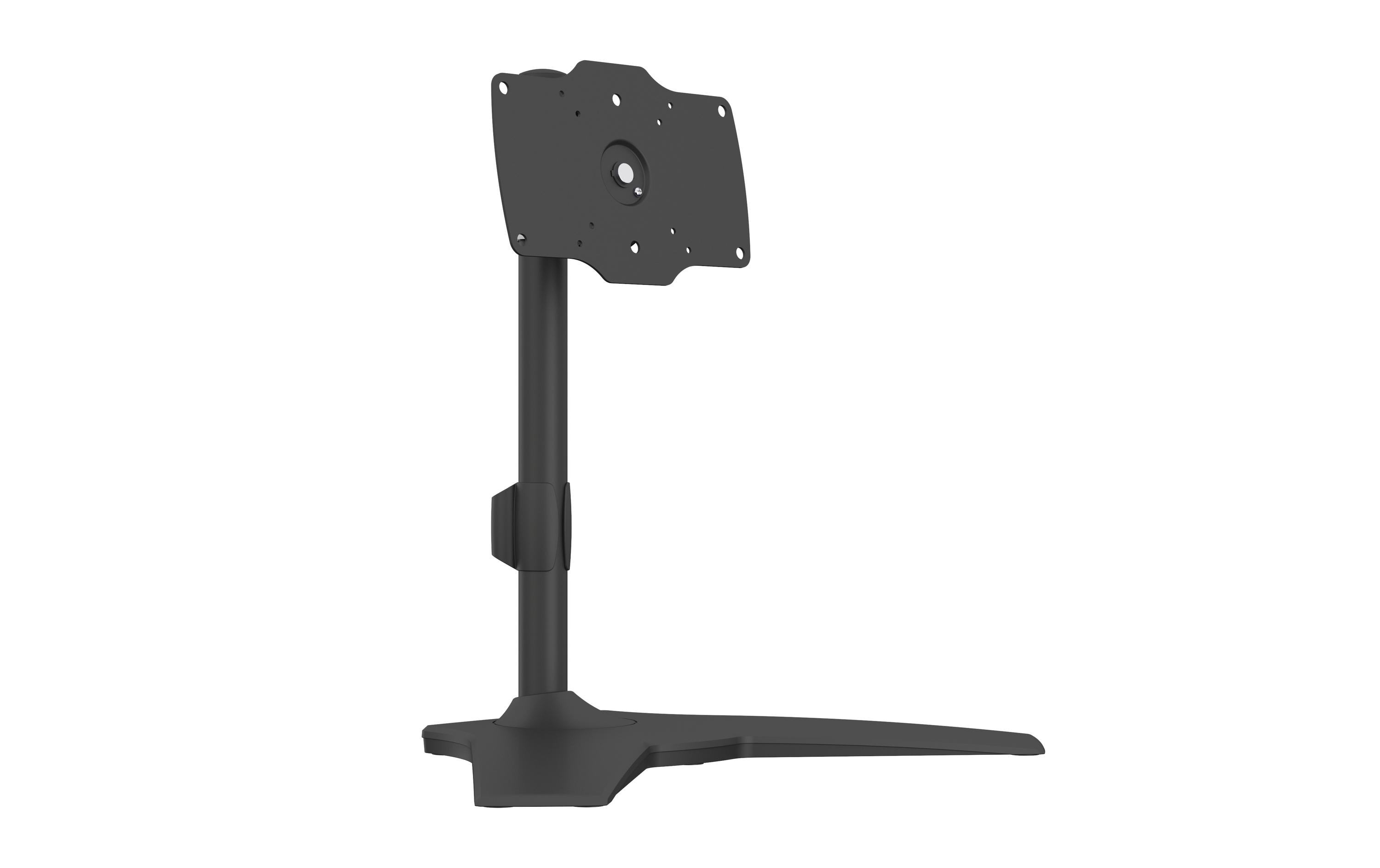 Multibrackets Monitor-Standfuss Single bis 15 kg – Schwarz