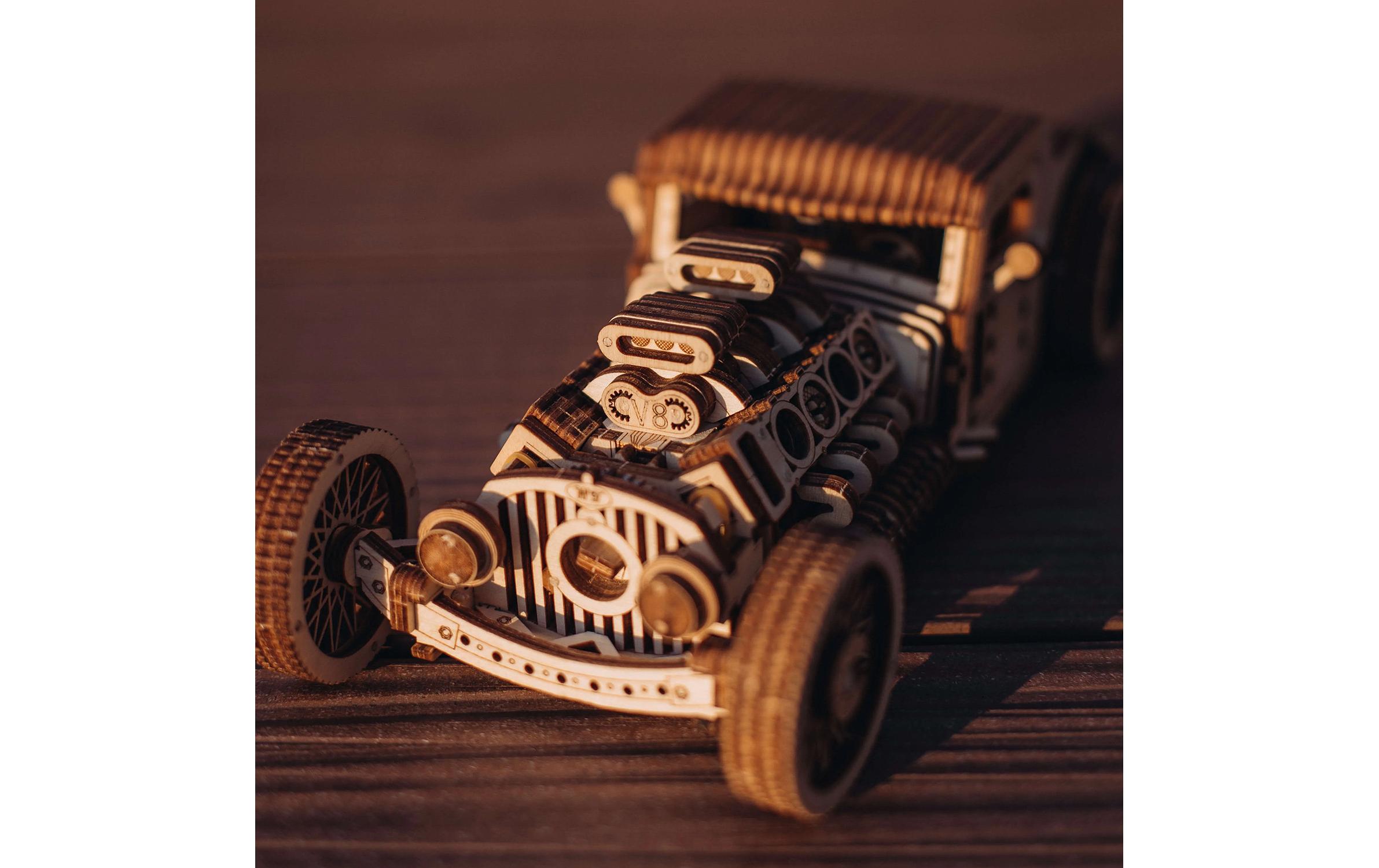 WoodTrick Bausatz Hot Rod