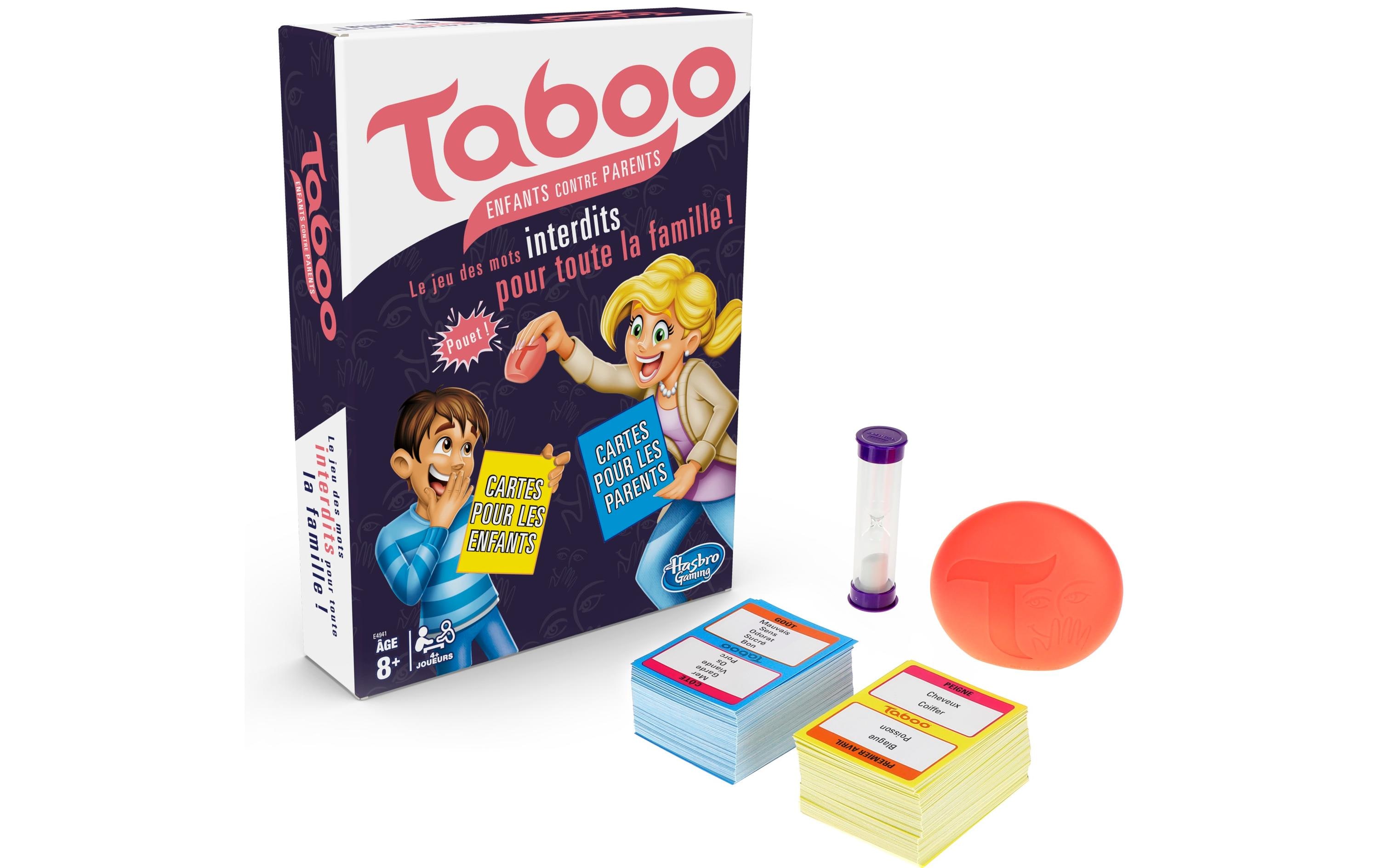 Hasbro Gaming Familienspiel Taboo -FR- Hasbro Gaming Familienspiel Taboo -FR-