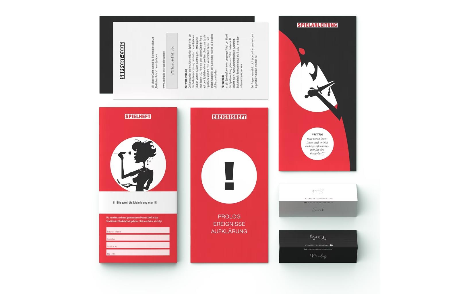 Culinario Mortale Partyspiel Tödlicher Ruhm