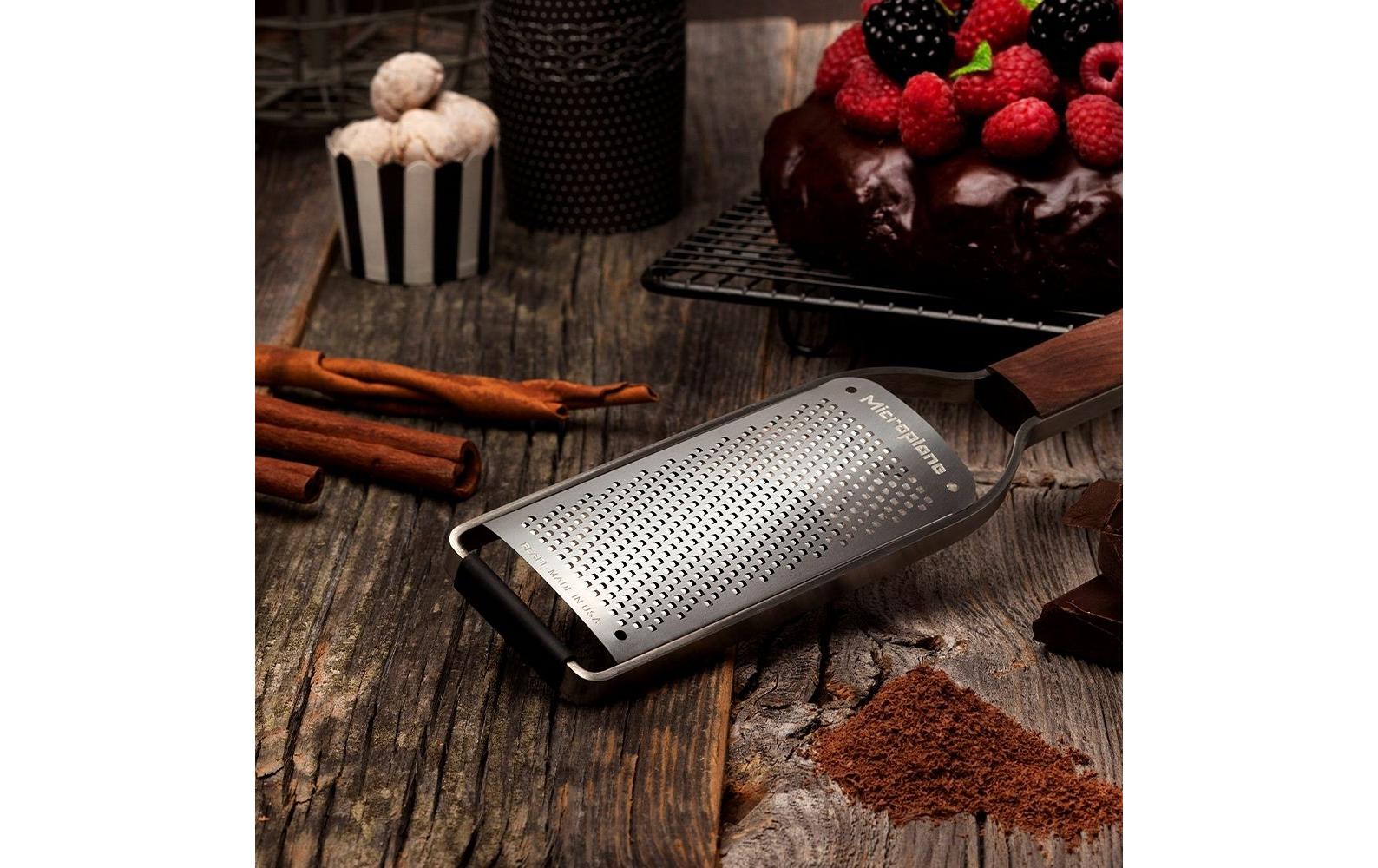 Microplane Handreibe Master fein Silber