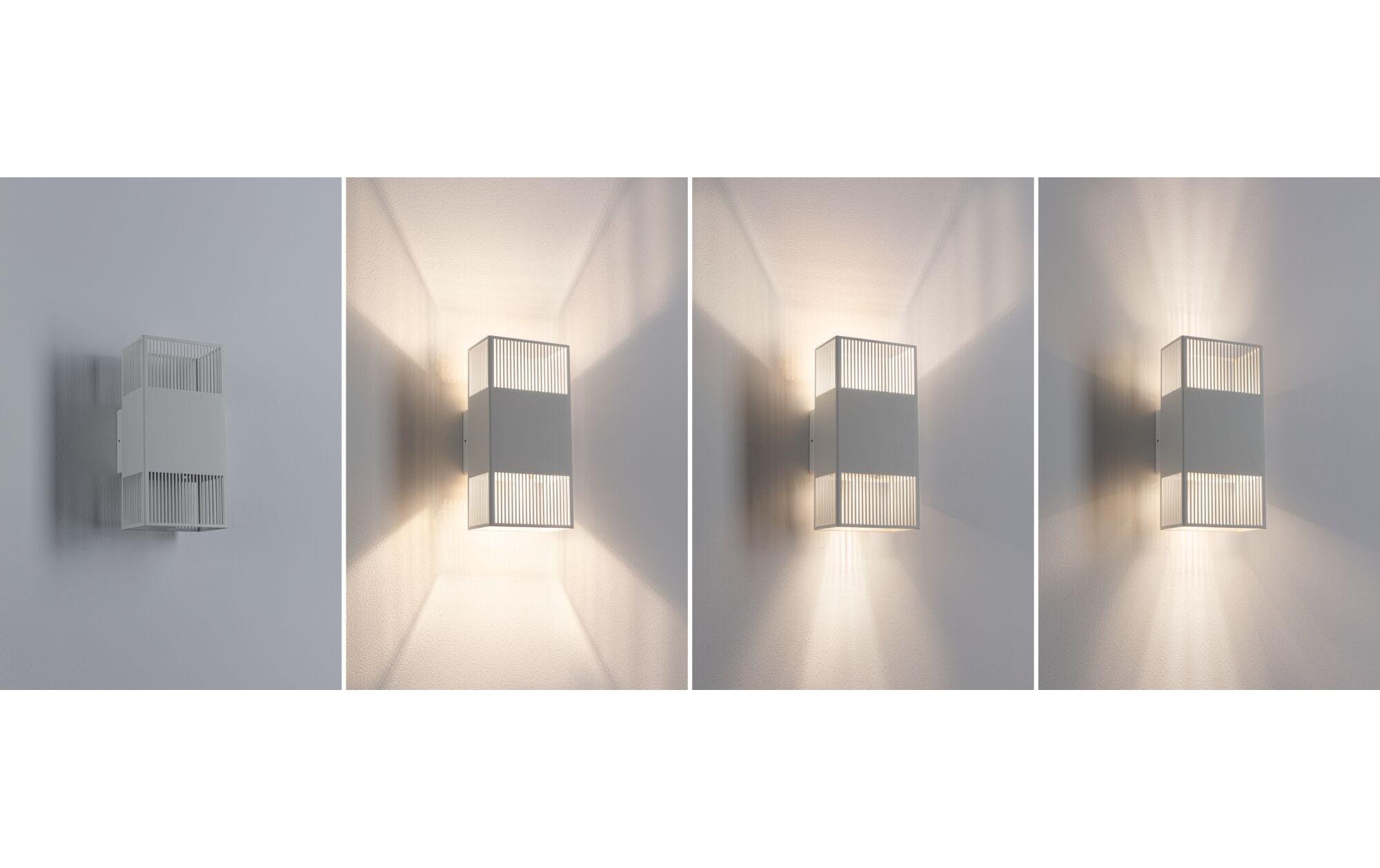 Paulmann LED Wandleuchte Tharin, Weiss