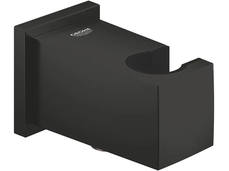 GROHE Euphoria Cube Wandanschlussbogen mit Halterung Mattschwarz