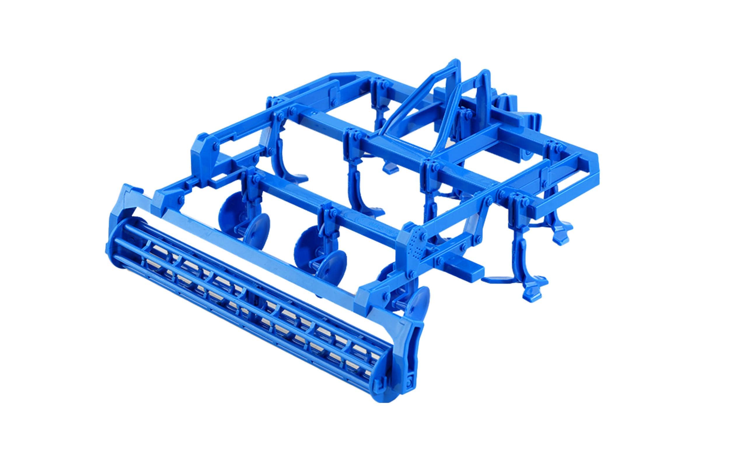 Amewi Traktor mit Grubber, Grün 1:24, RTR