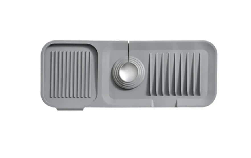 Hermia Spülbecken Spritzschutz Grey