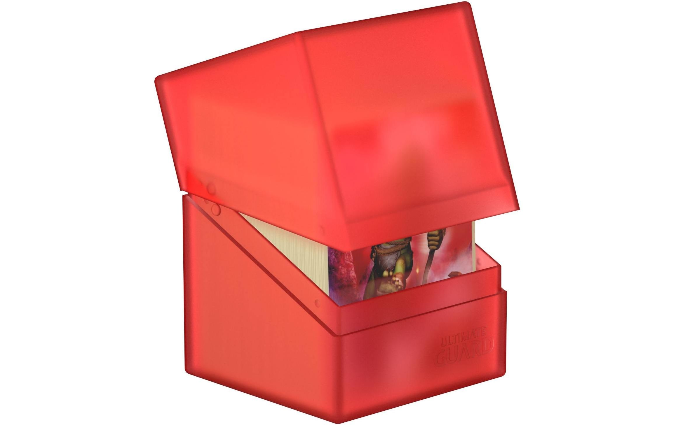 Ultimate Guard Kartenbox Boulder Deck Case Standardgrösse 100+ Ruby Ultimate Guard Kartenbox Boulder Deck Case Standardgrösse 100+ Ruby