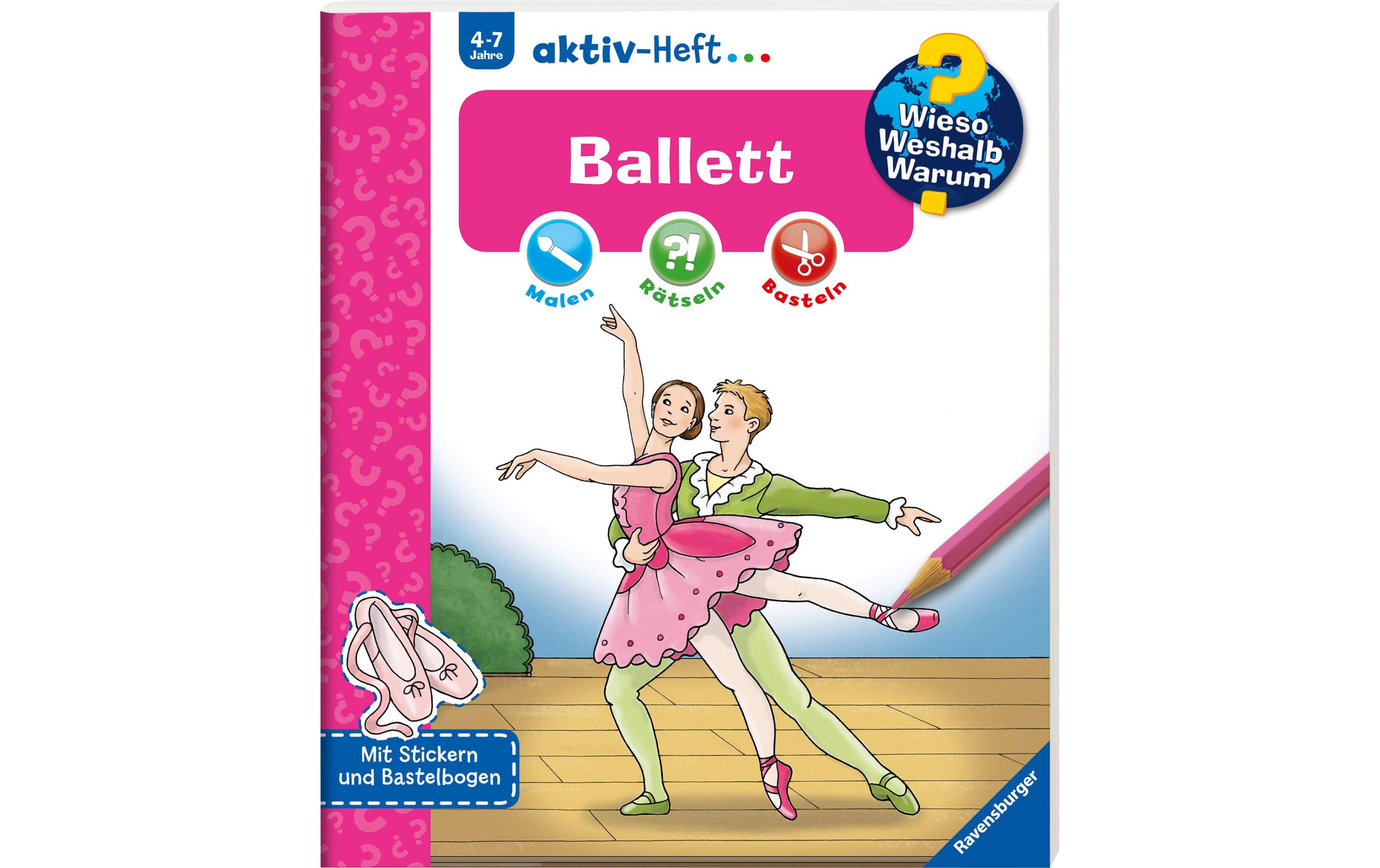 Ravensburger Kinder-Sachbuch WWW Aktiv-Heft Ballett