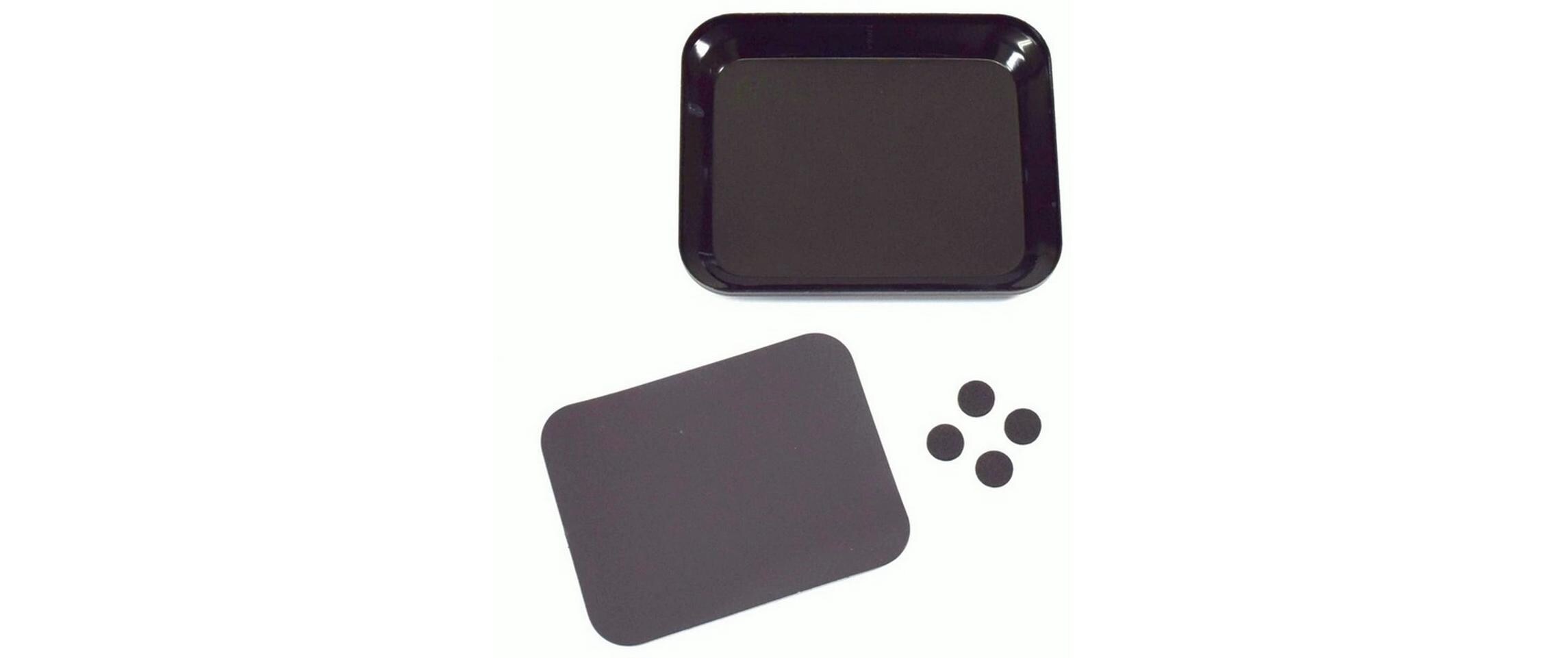 Absima Aluschale mit Magnetplatte Schwarz