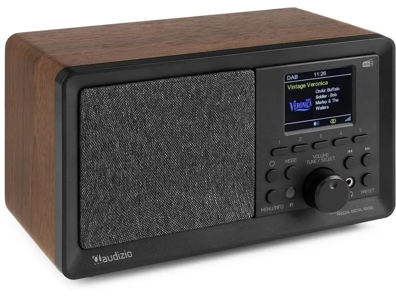 Audizio DAB+ Radio Padova Braun/Schwarz Audizio DAB+ Radio Padova Braun/Schwarz