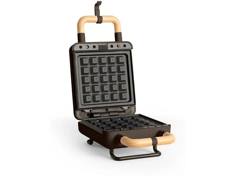 Create Waffeleisen Stone 2 in 1 Compact Braun
