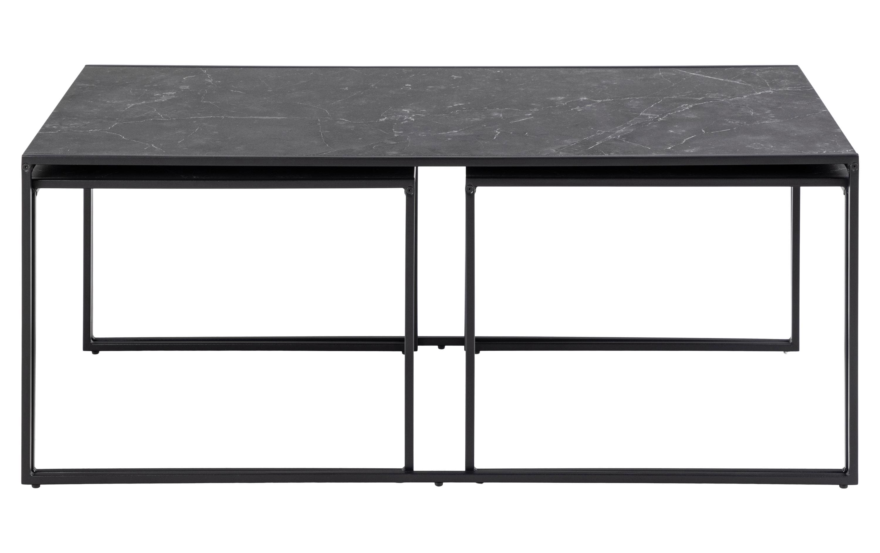 AC Design Couchtisch Infinity 120 cm x 48 cm, Schwarz