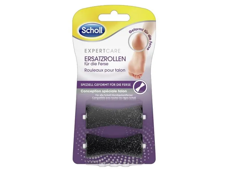 Scholl Hornhautentferner-Aufsatz Expert Care für die Ferse, 2 Stück Scholl Hornhautentferner-Aufsatz Expert Care für die Ferse, 2 Stück