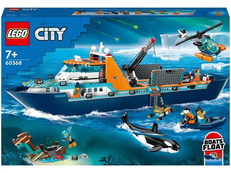 LEGO® City Arktis-Forschungsschiff 60368 LEGO® City Arktis-Forschungsschiff 60368