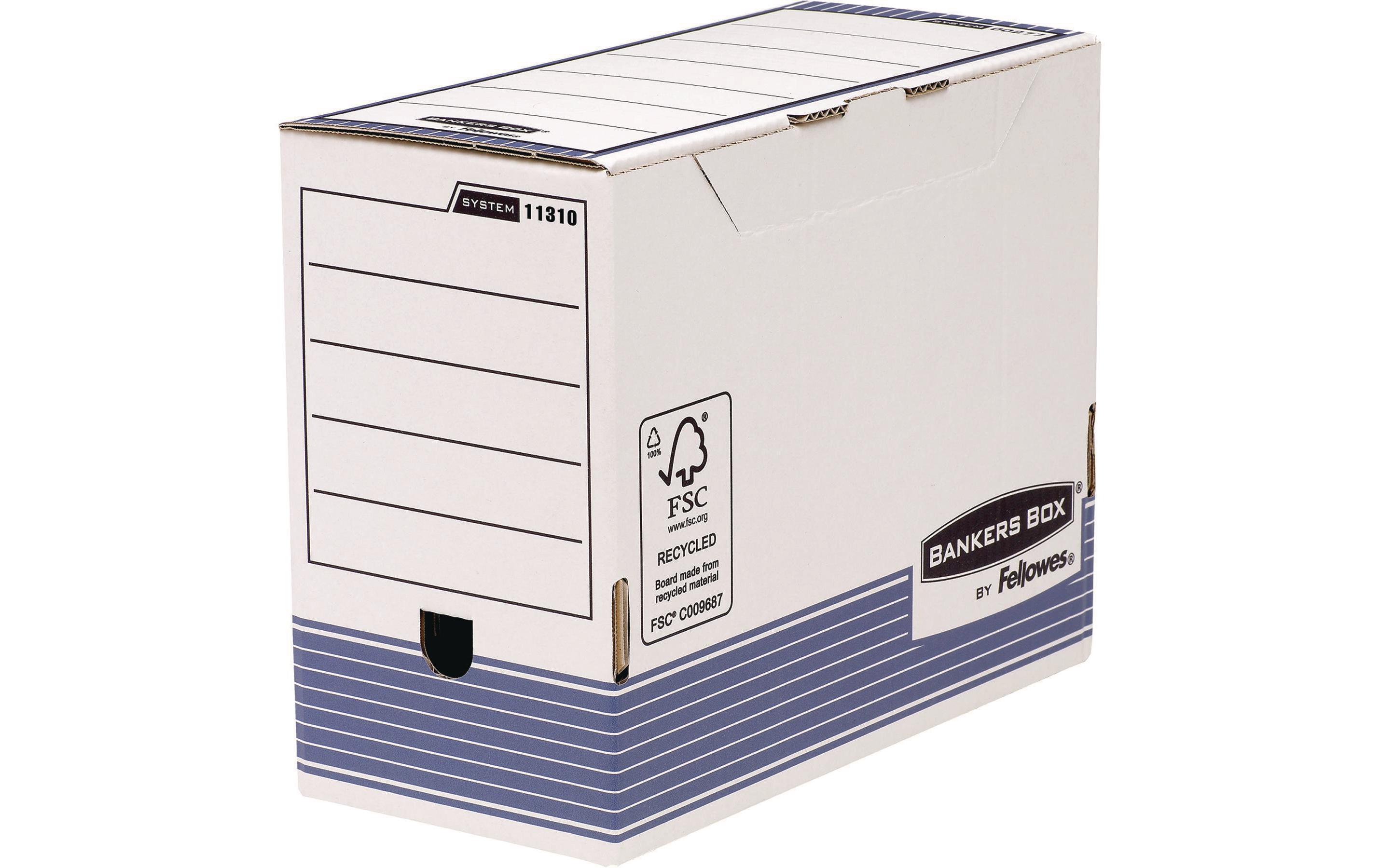 Fellowes Archivschachtel Bankersbox System A4+ 15 cm 10 Stück Fellowes Archivschachtel Bankersbox System A4+ 15 cm 10 Stück