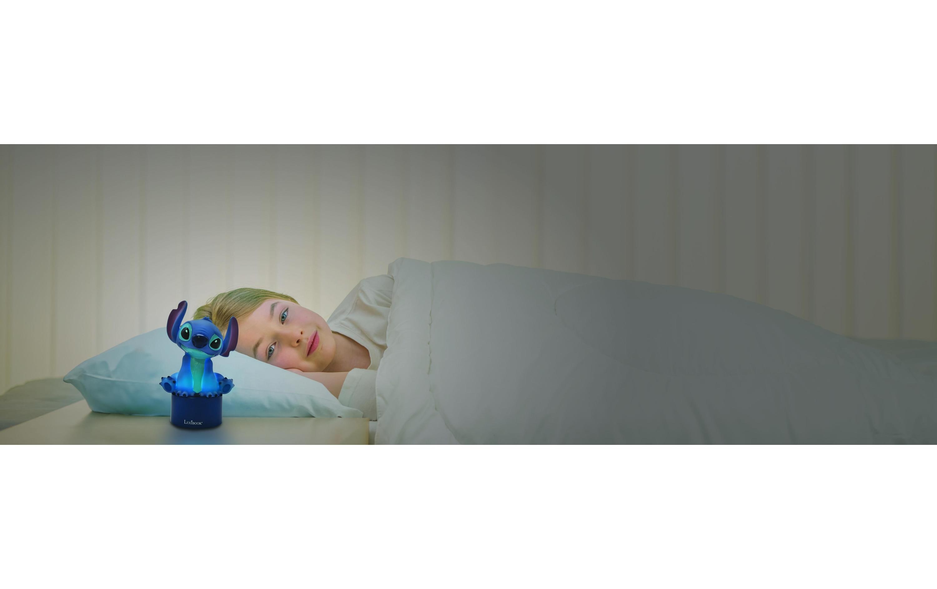 Lexibook Stitch Nachtlicht-Lautsprecher Blau/Türkis