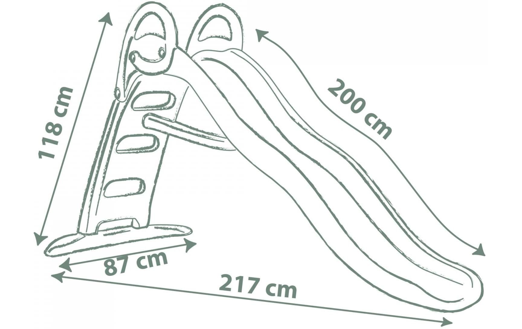 Smoby Life Funny Wellenrutsche