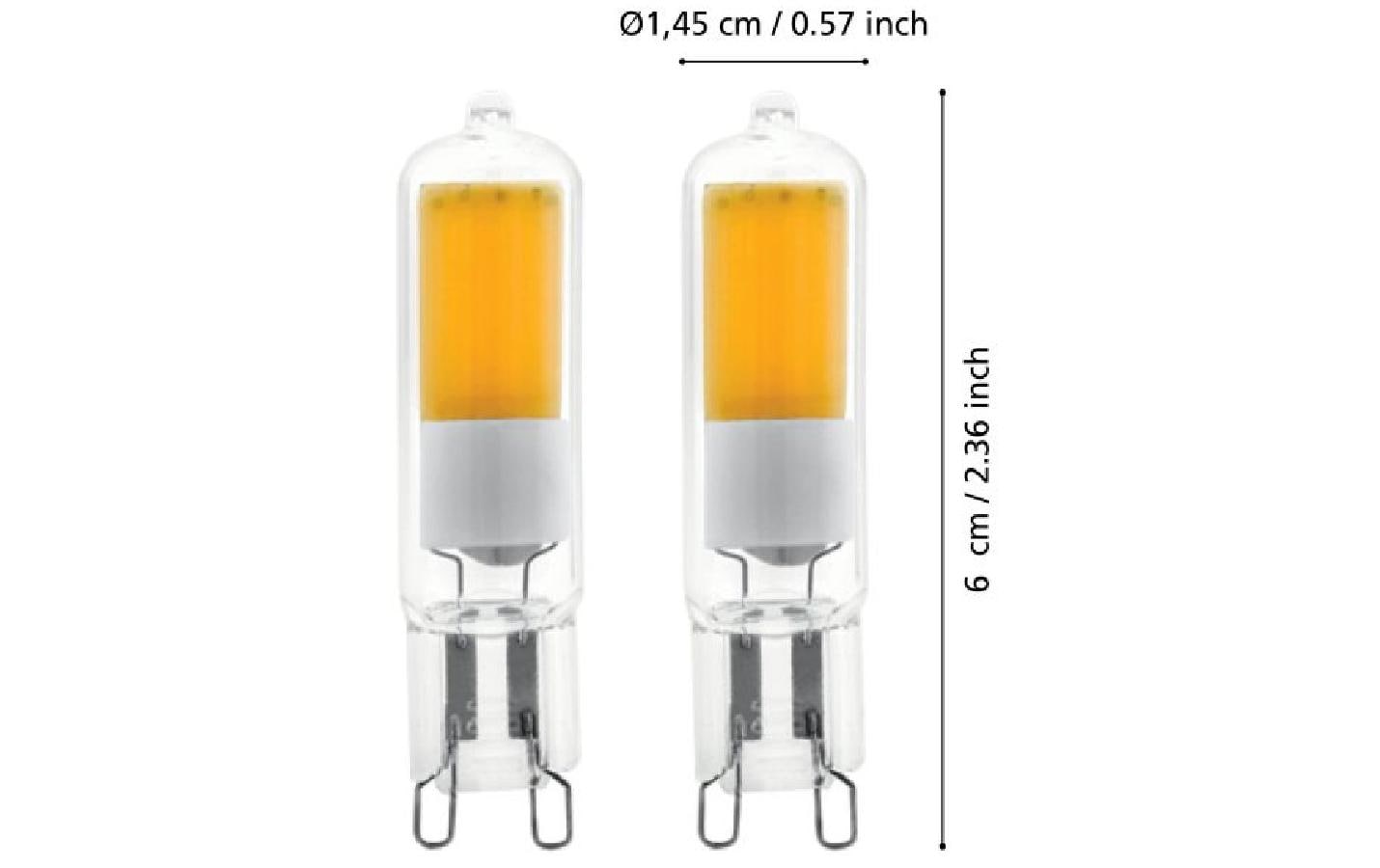 EGLO Leuchten Lampe 2 W G9 Neutralweiss