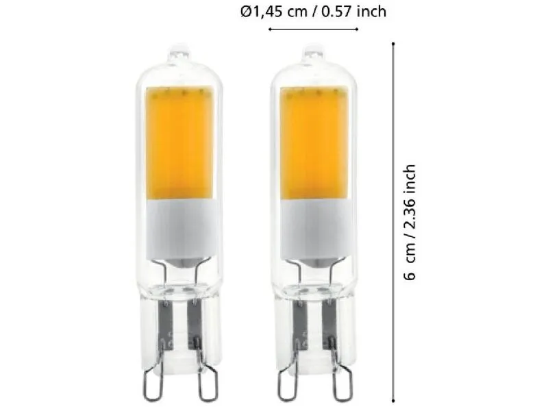 EGLO Leuchten Lampe 2 W G9 Neutralweiss