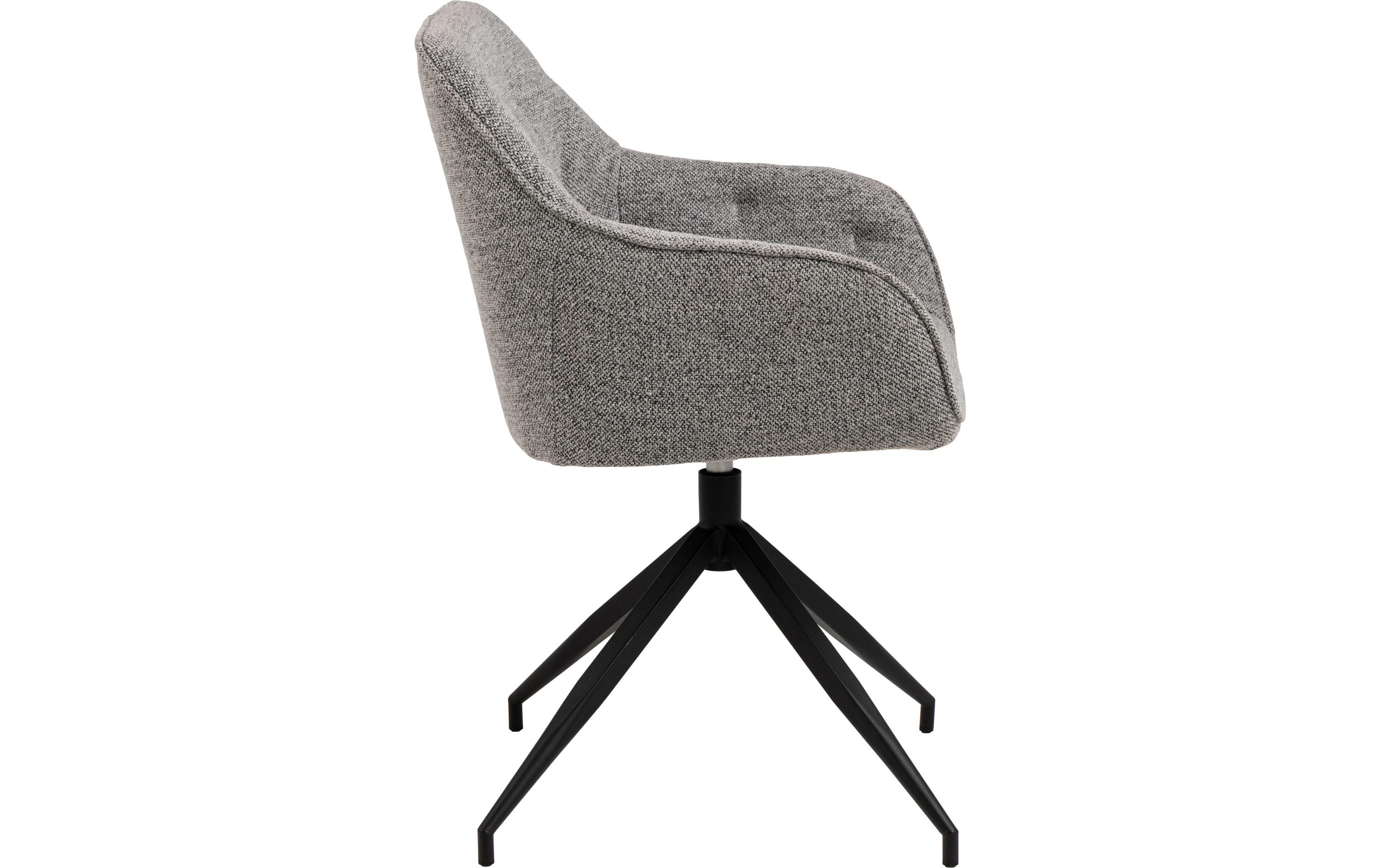 AC Design Stuhl Brooke Monza2, 1 Stück, Grau