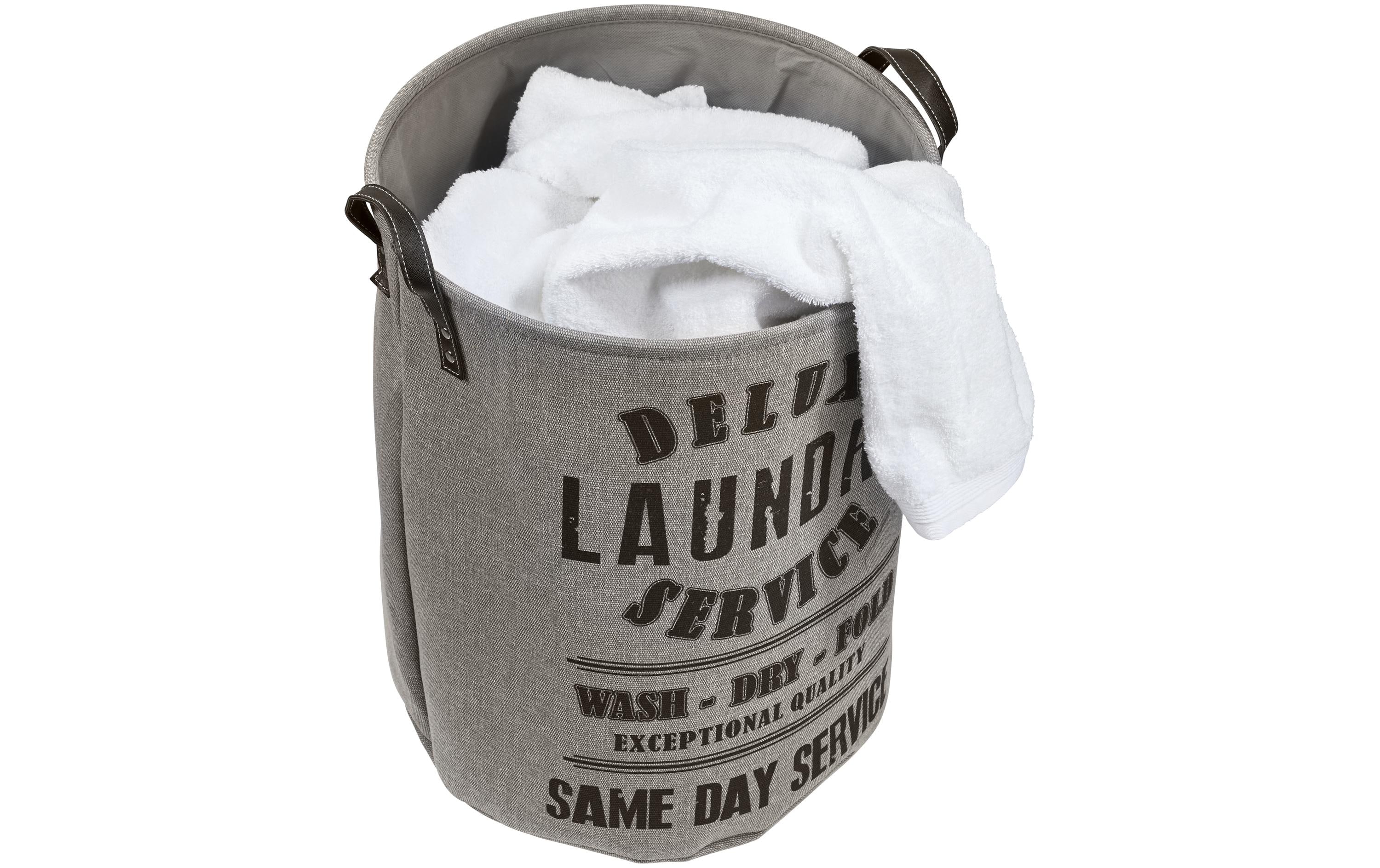 diaqua® Wäschesammler Laundry 59 l, Hellgrau