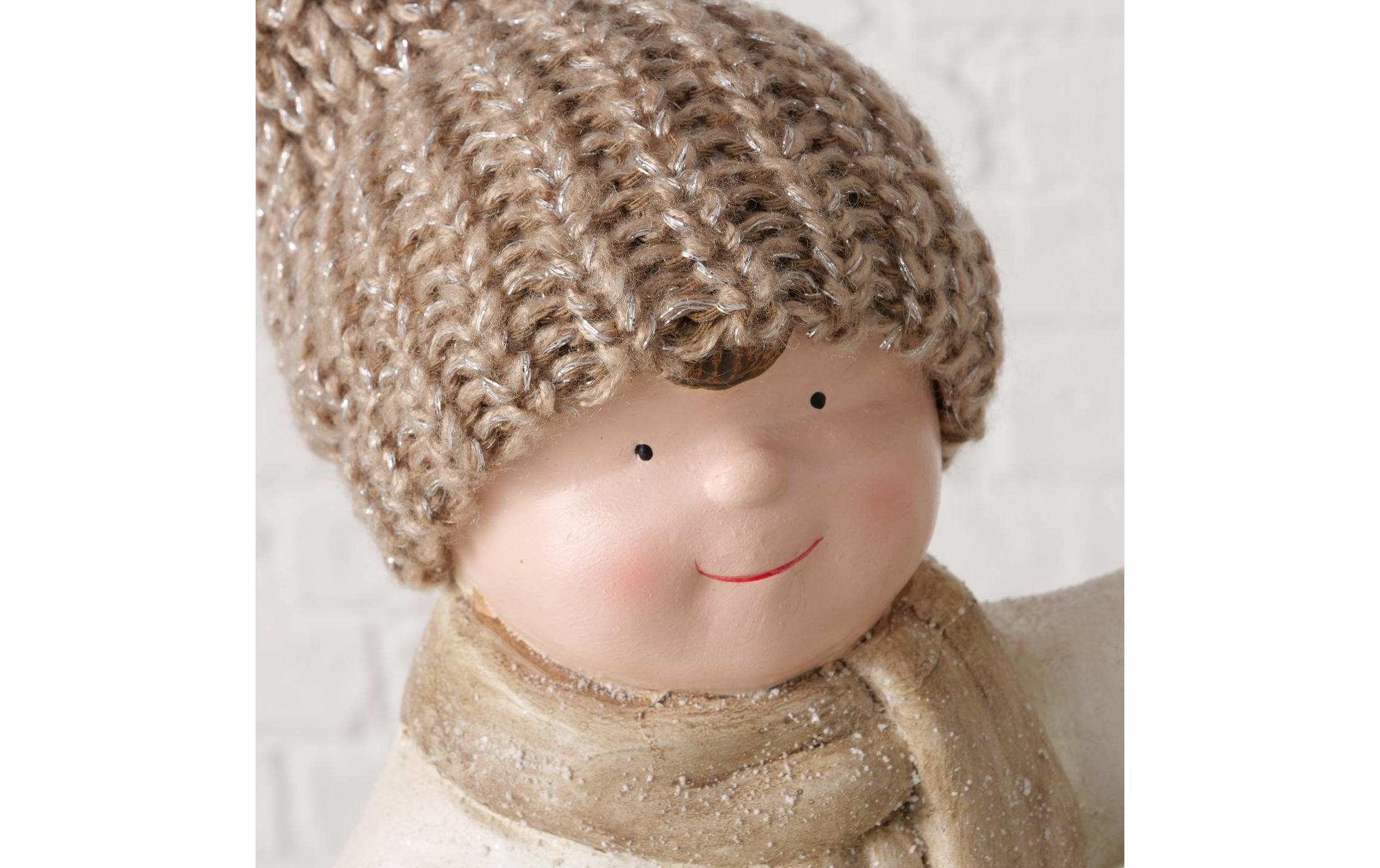 Boltze Weihnachtsfigur Charlie Kunststoff, 40 cm