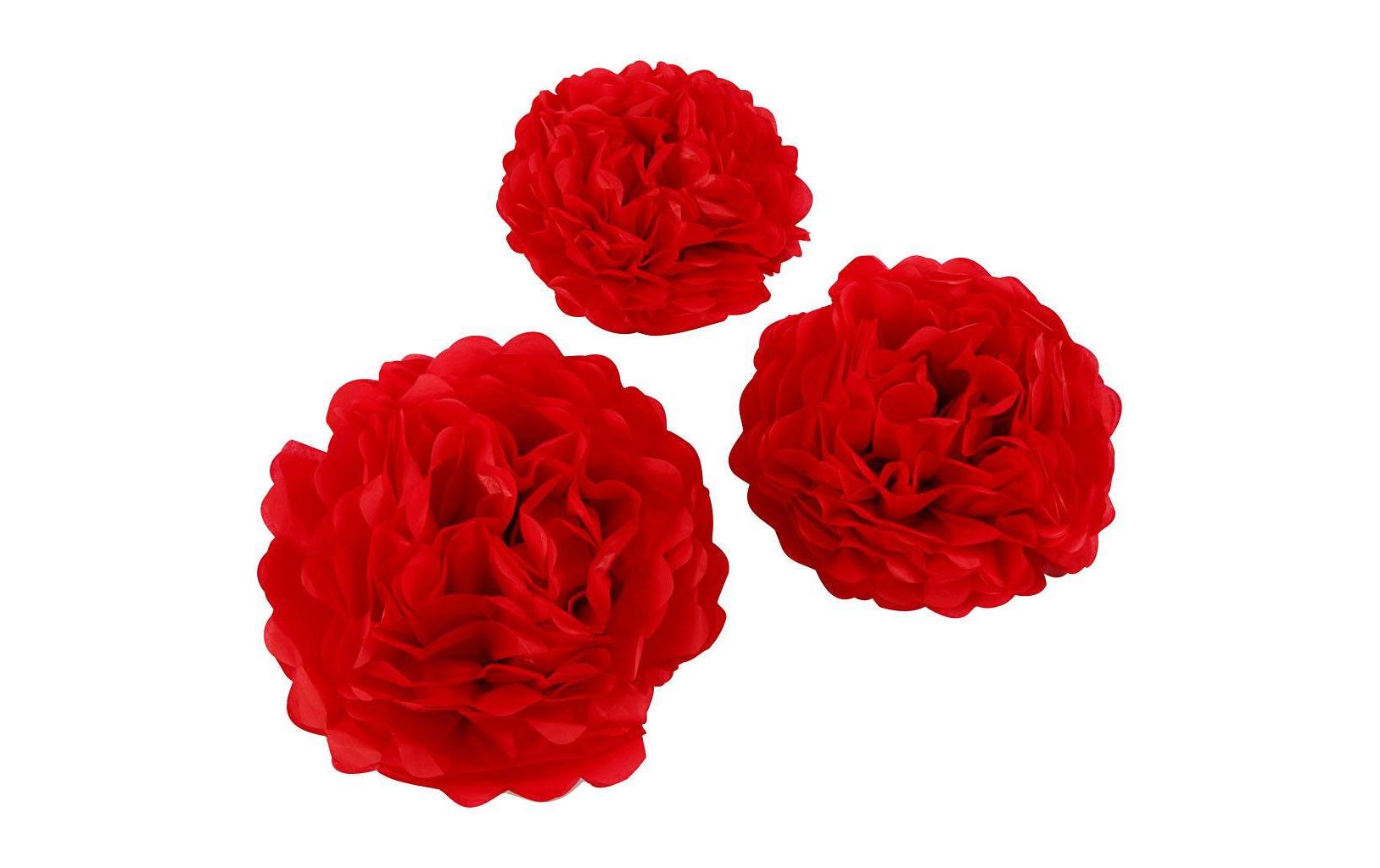 Creativ Company Pompons 20 + 24 + 30 cm 3 Stück Creativ Company Pompons 20 + 24 + 30 cm 3 Stück