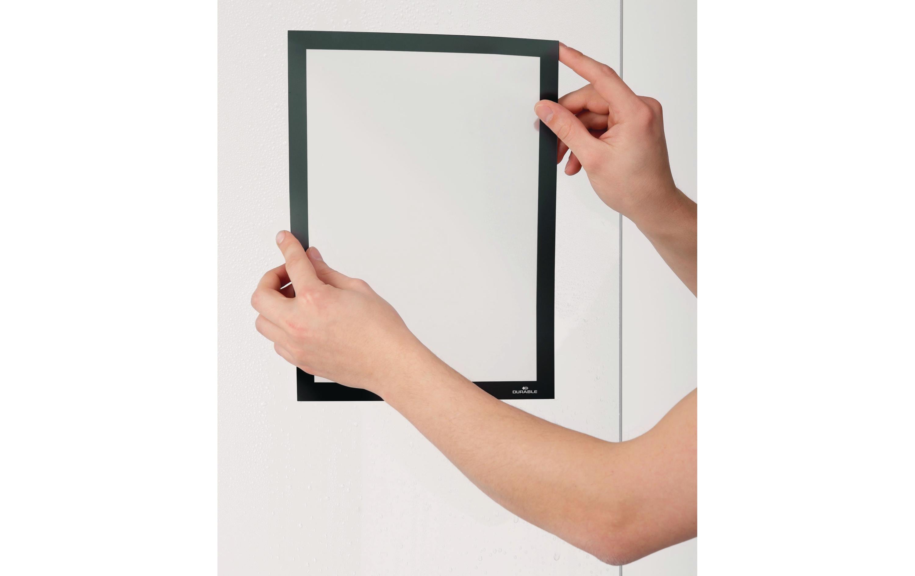 DURABLE Präsentationsrahmen Duraframe Sun A4 Schwarz
