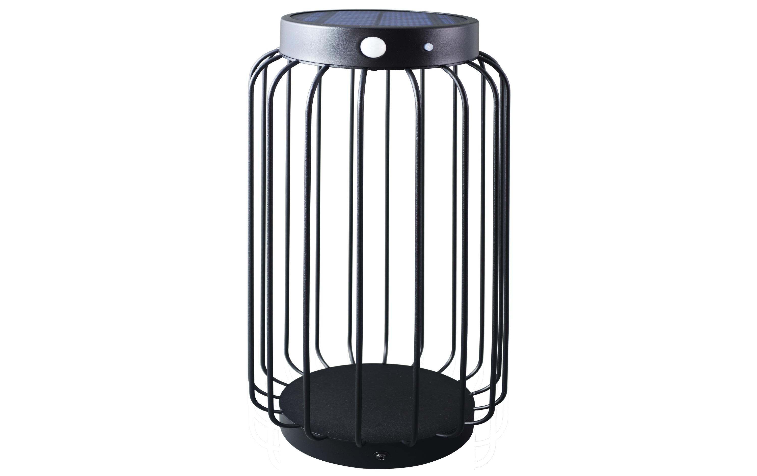 Schönenberger Windlicht Solar Canopus, Schwarz