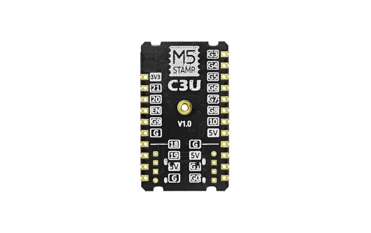 M5Stack Entwicklerboard M5stamp C3U Mate mit Pin Headers