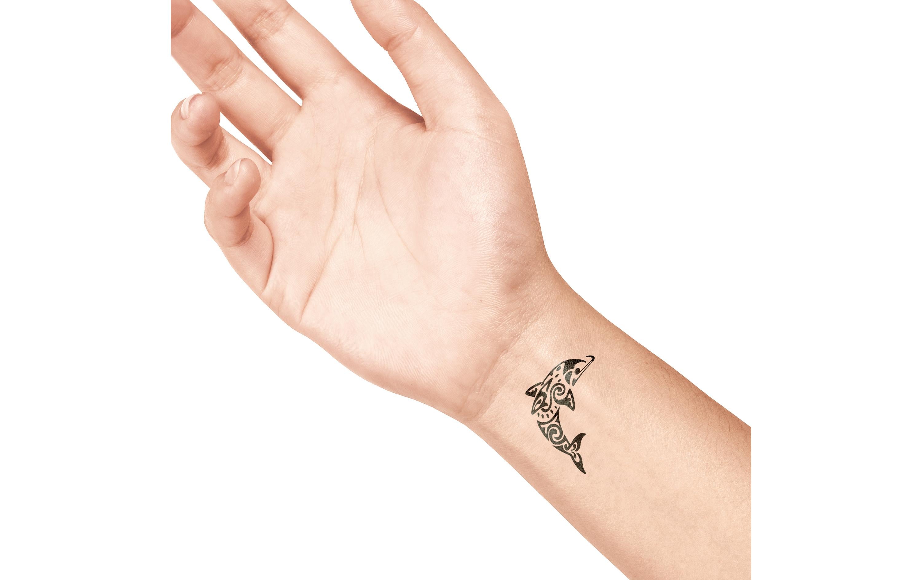 LaDot Tattoostempel Delphin Medium