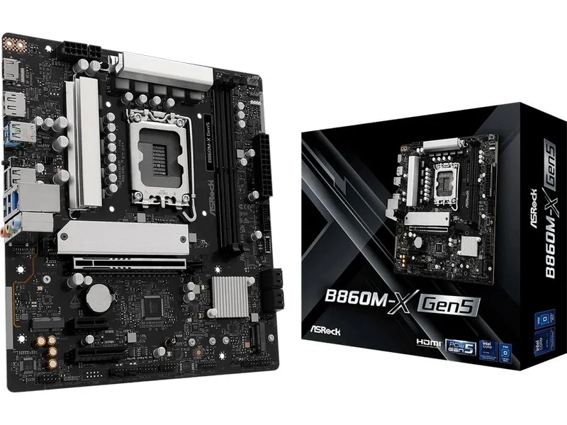 ASRock Mainboard B860M-X Gen5 ASRock Mainboard B860M-X Gen5
