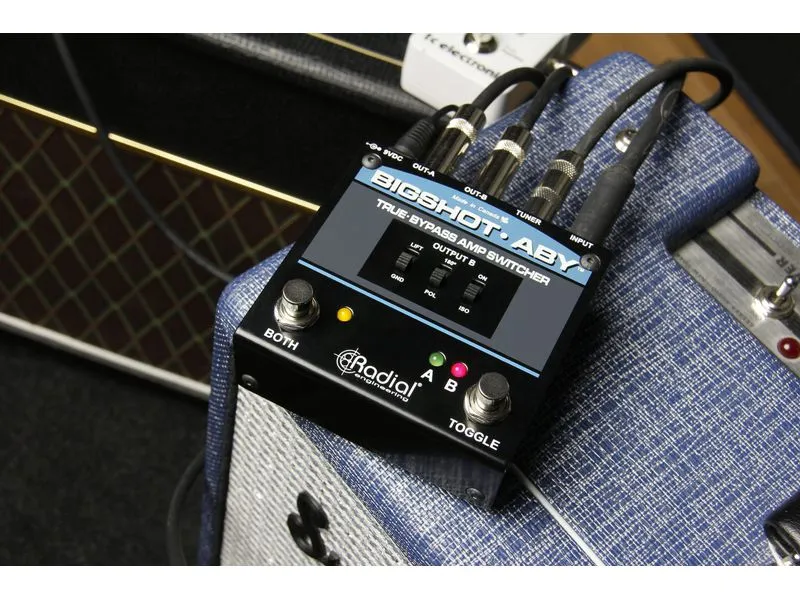 Radial BigShot ABY Umschalter True Bypass