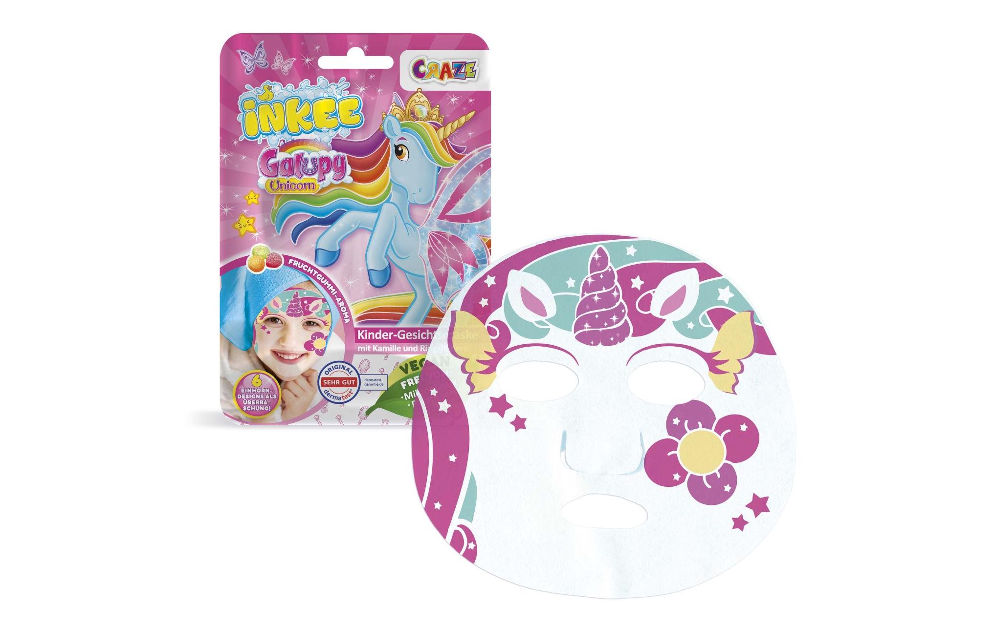 Craze Inkee Gesichtsmaske Galupy Unicorn Craze Inkee Gesichtsmaske Galupy Unicorn