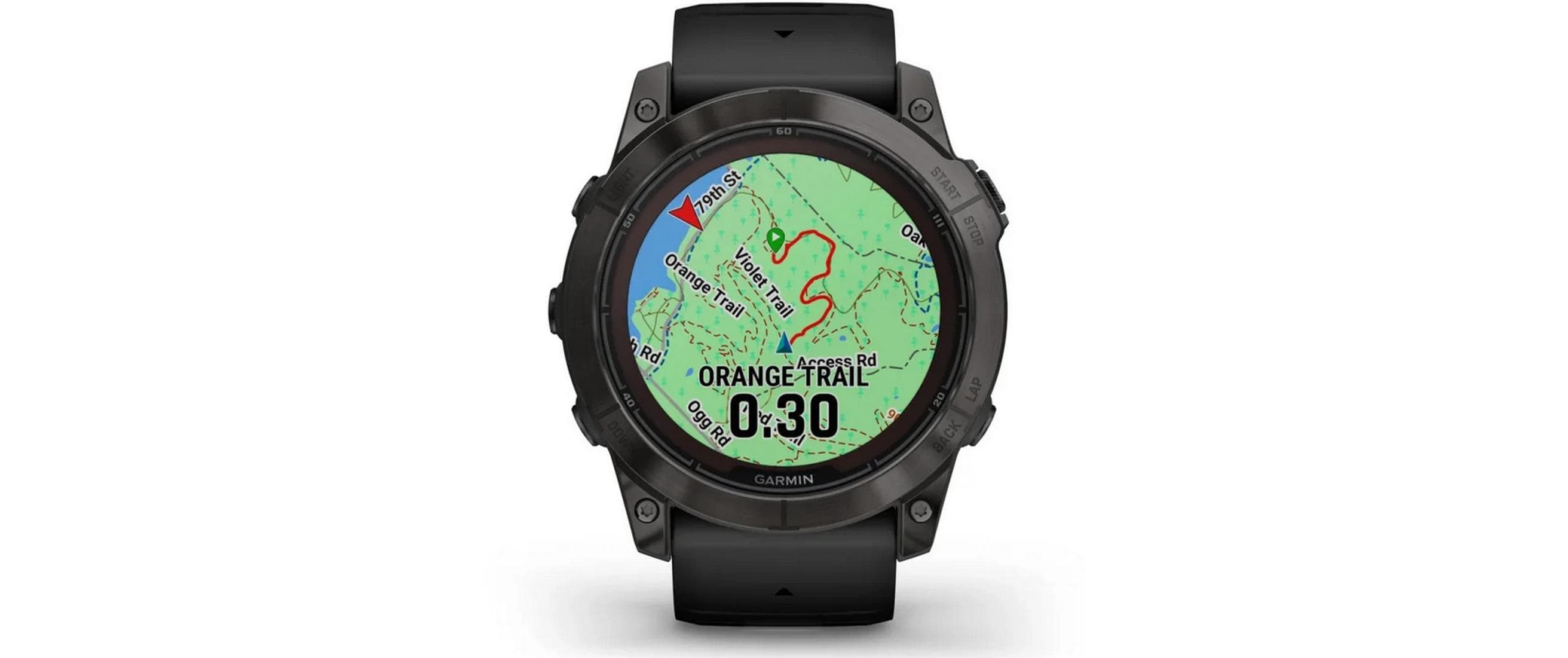 GARMIN GPS-Sportuhr Fenix 7X Pro Sapphire Solar Edition Schwarz