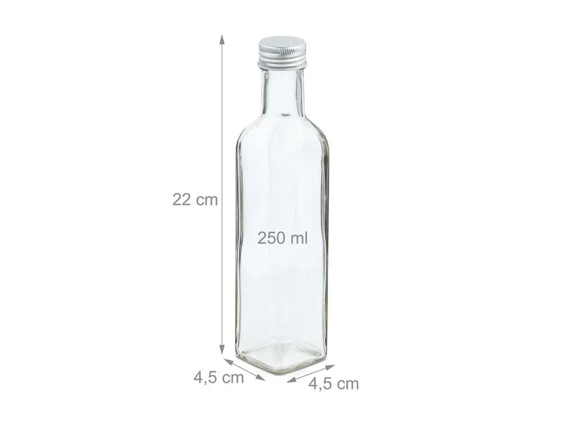 relaxdays Einmachflasche 250 ml, 8 Stück relaxdays Einmachflasche 250 ml, 8 Stück