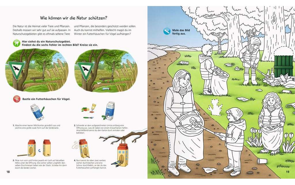 Ravensburger Kinder-Sachbuch WWW aktiv-Heft: Natur
