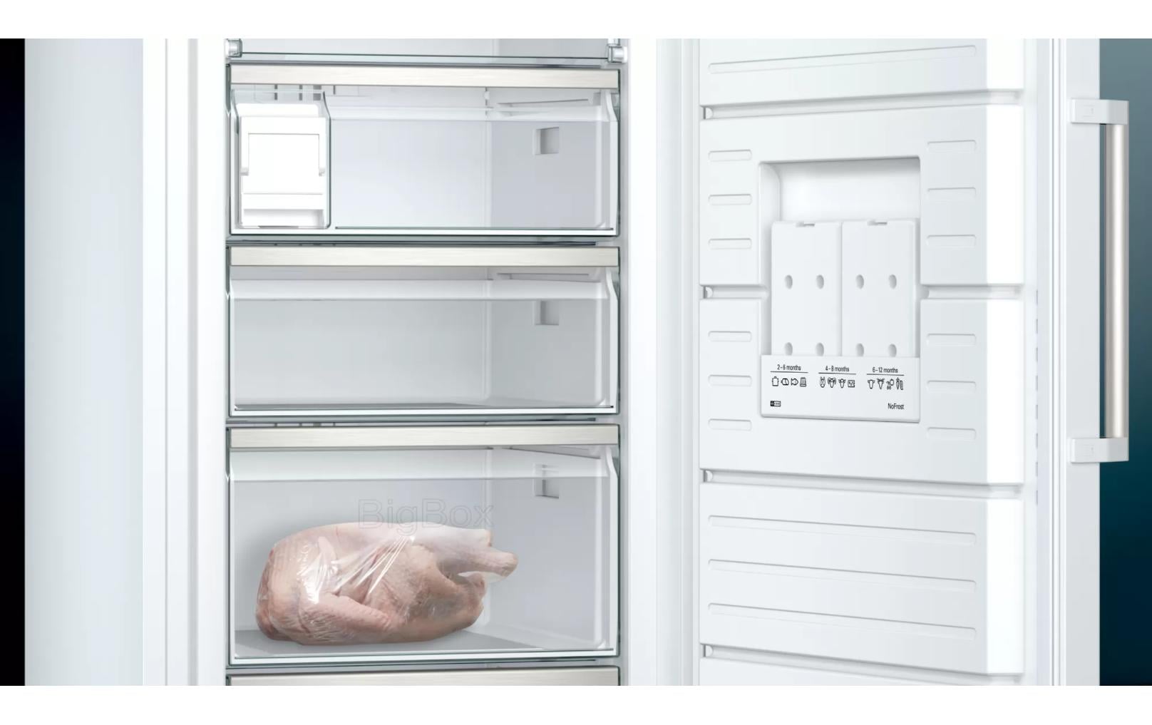 Siemens Gefrierschrank iQ500 GS54NAWCV Rechts/Wechselbar Siemens Gefrierschrank iQ500 GS54NAWCV Rechts/Wechselbar