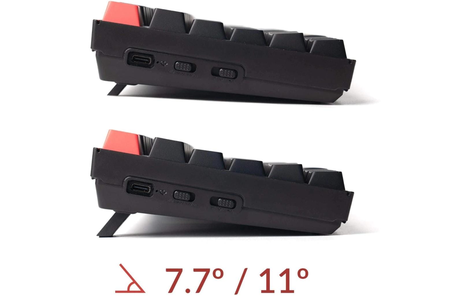 Keychron Gaming-Tastatur K10 QMK Version 2 Red Switch