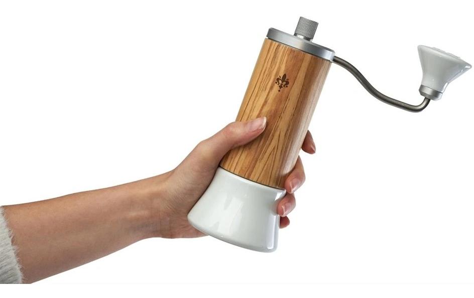 Eureka Kaffeemühle Baby Grinder Braun/Weiss