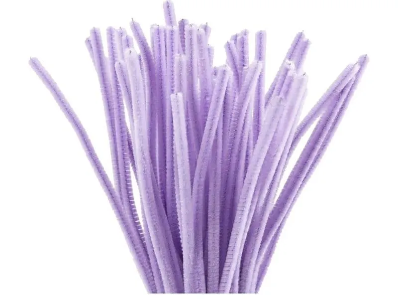 Creativ Company Chenilledraht 50 Stück, Purple
