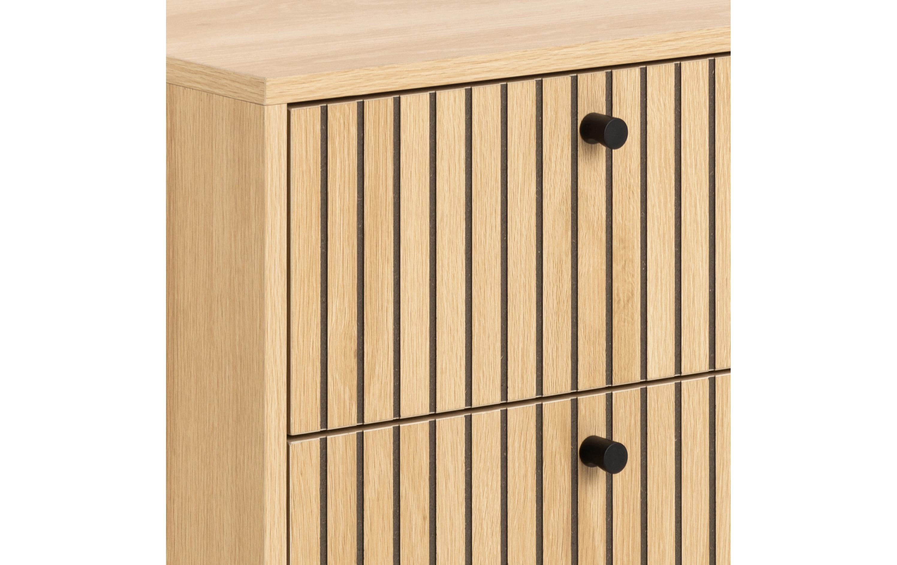 AC Design Nachttisch Albany 45.6 x 70 cm, Braun