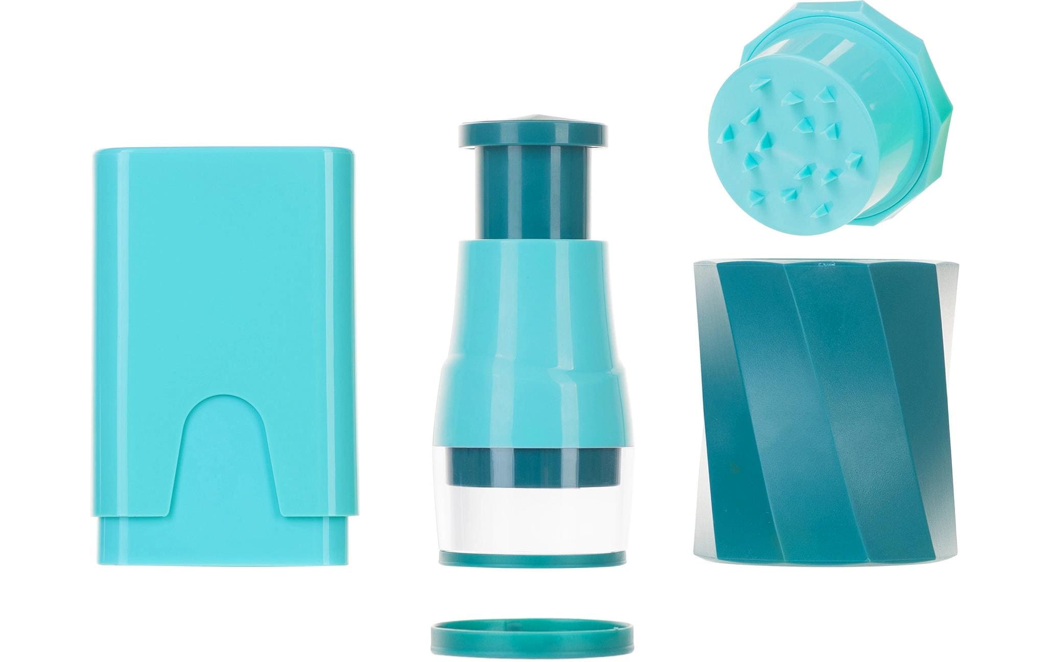 Genius Gemüseschneider Nicer Dicer Minis Set 13-teilig, Türkis