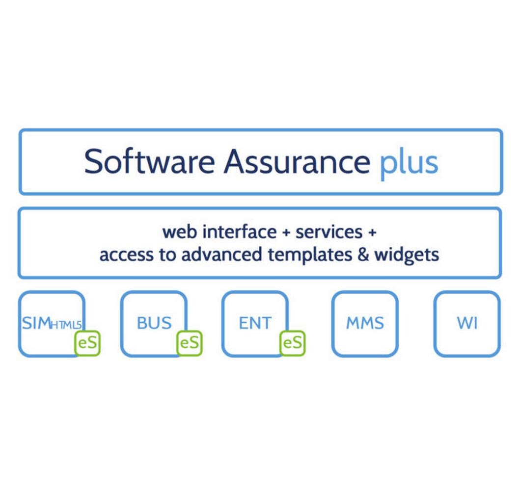 easescreen Digital Signage Software 2-Kanal Modul, inkl. SA Plus, 1 yr