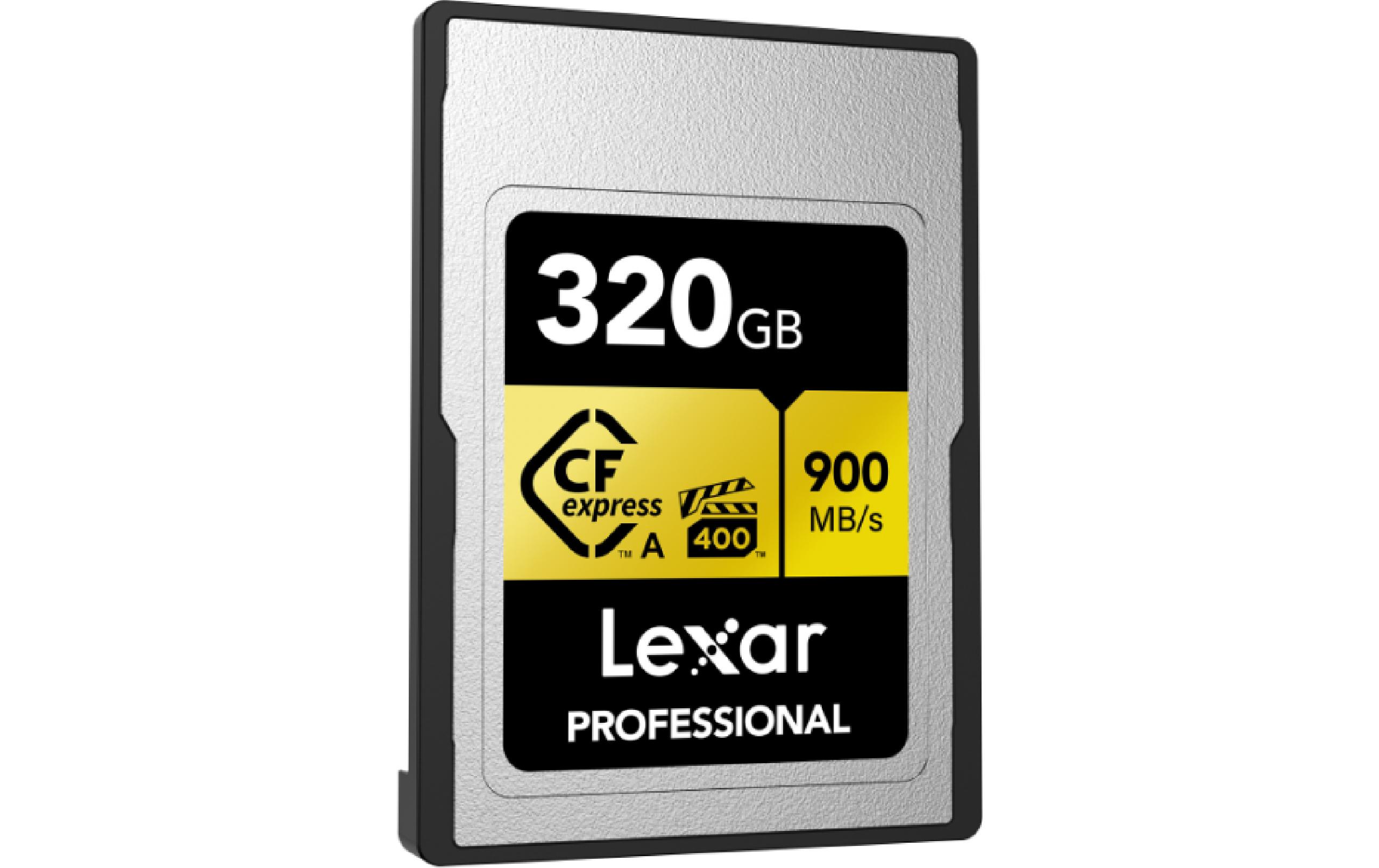 Lexar CF-Karte Professional Type A GOLD Series 320 GB