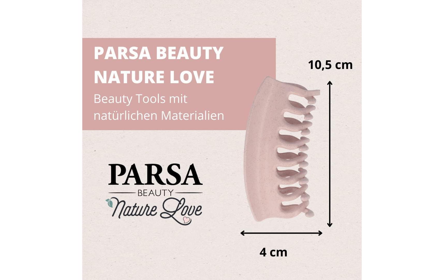Parsa Beauty Haarklemme Nature Love gross Rosa 1 Stück