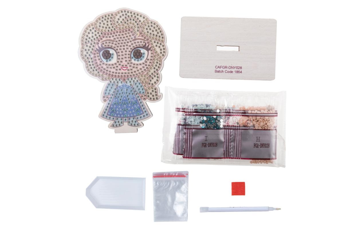 CRAFT Buddy Bastelset Crystal Art Buddies Elsa