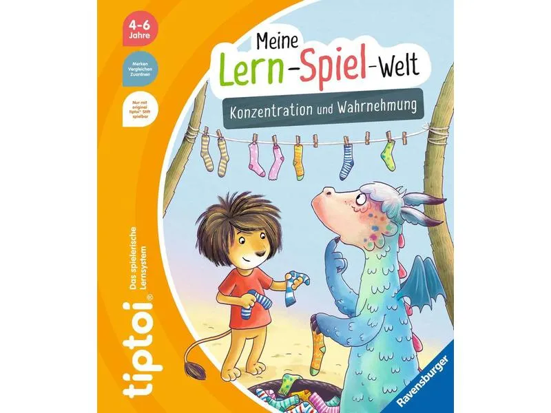 tiptoi Meine Lern-Spiel-Welt: Konzentration und Wahrnehmung tiptoi Meine Lern-Spiel-Welt: Konzentration und Wahrnehmung