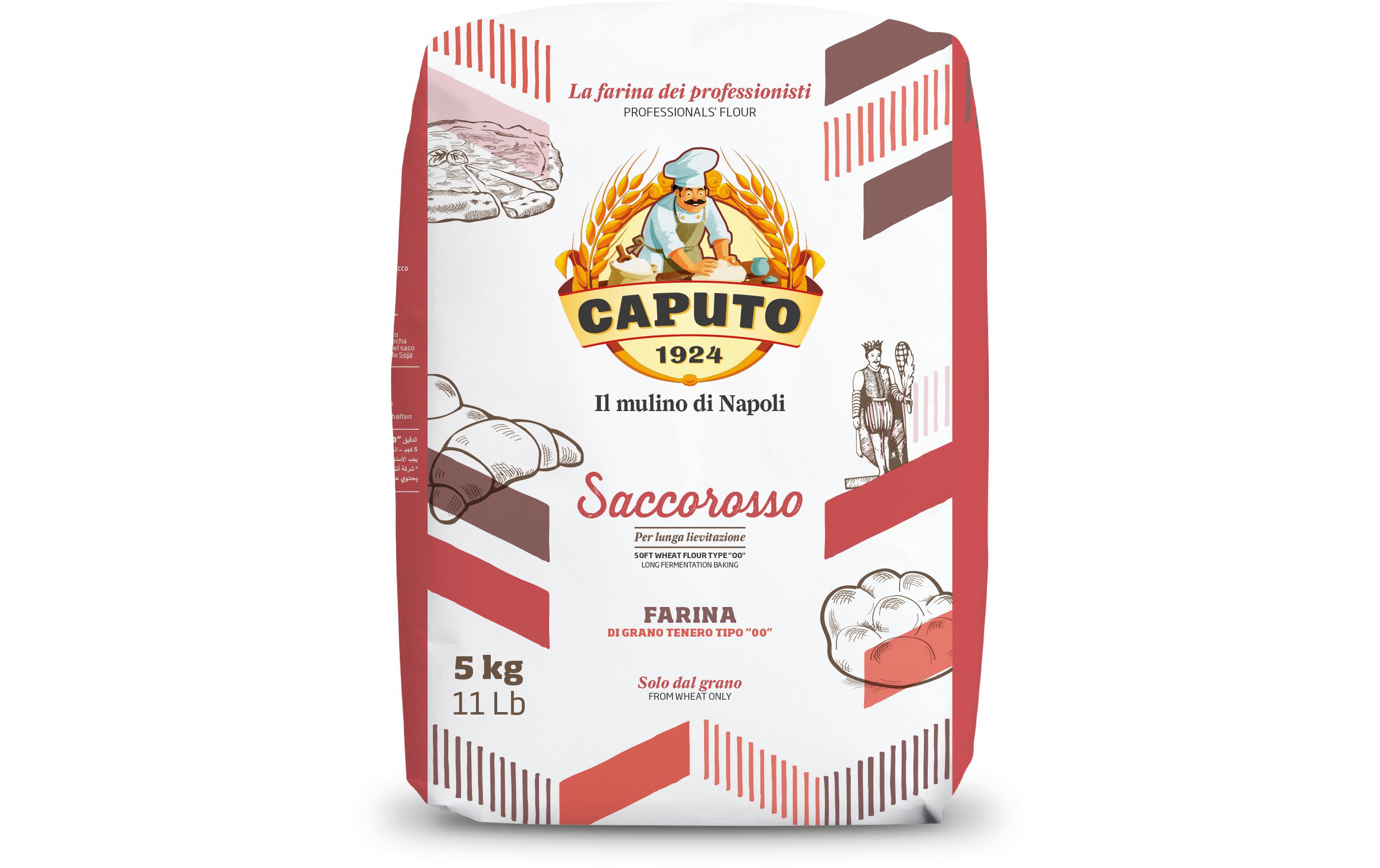 Caputo Pizzamehl Saccorosso «Tipo 00» 5 kg Caputo Pizzamehl Saccorosso «Tipo 00» 5 kg